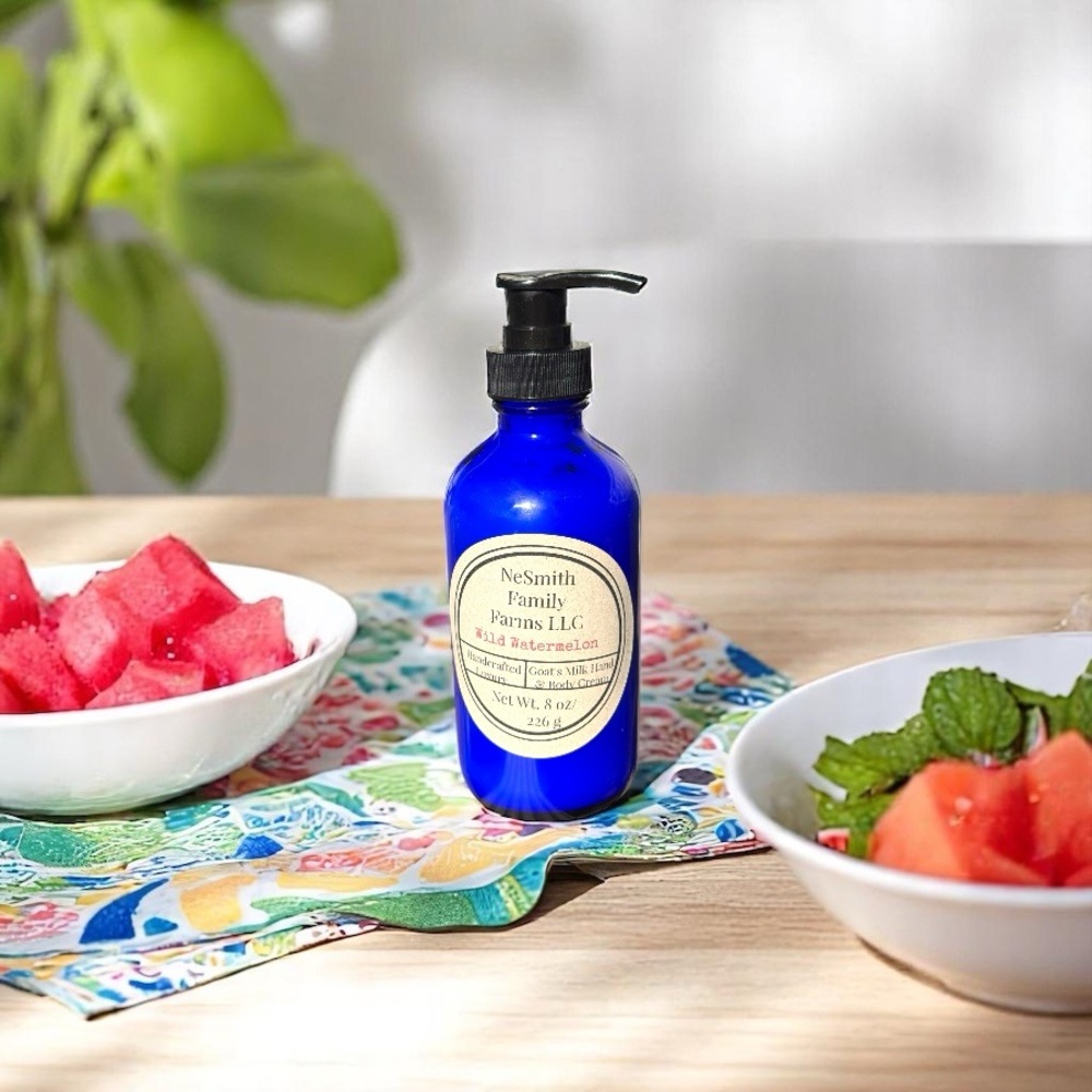 Triple Butter Goat’s Milk Hand and Body Cream in Wild Watermelon